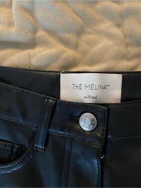 ARITZIA Wilfred The Melina Women’s Black Pants Size 0